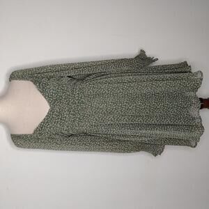 NWT Promesa Women's Green Floral/Delia Dress Size Medium